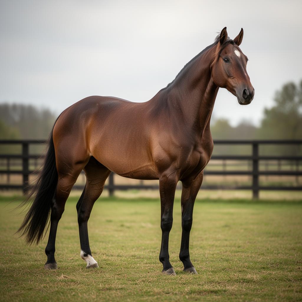 Thoroughbred Stallion — Catastrophic Fetlock Fracture